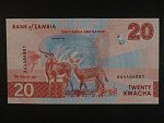 ZAMBIE, 20 Kwacha 2024, BNB. B172a