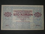100 Kč 15.4.1919 padělek typ 7 Meszaros, barevná typ určující fotokopie od Dr. Moravce