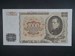 1000 Kč 1934 série L, 1x perf. SPECIMEN