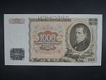 1000 Kč 1934 série F, 1x perf. SPECIMEN