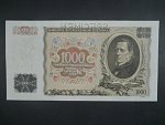 1000 Kč 1934 série J, 1x perf. SPECIMEN