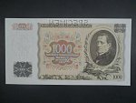 1000 Kč 1934 série R, 1x perf. SPECIMEN