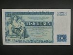 1000 Kč 1934 série N, 1x perf. SPECIMEN