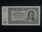 1000 Kčs 1945 série B 08, perf. 