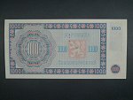 1000 Kčs 1945 série B 08, perf. 