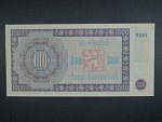 1000 Kčs 1945 série C 05, perf. 