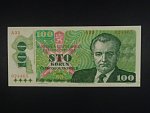 100 Kčs 1989 série A 33