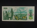 100 Kčs 1989 série A 33