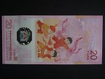ČÍNA, 20 Yuan 2026 pamětní, BNB. B4129a