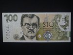 100 Kč 2022 série ET 08 s 2x svisle perf. SPECIMEN, pamětní k 100.výročí budování české měny, motiv s Karlem Englišem