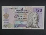 The Royal Bank of Scotland plc, 20 Pounds 2000 + etue, BNB. B492g, Pi. 354
