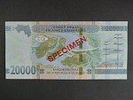 GUINEA, 20000 Francs 2018 SPECIMEN, BNB. B344as