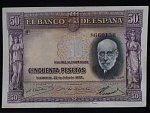 50 Pesetas 1938, BNB. B531a, Pi. 88
