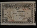 Republika Bilbao: 25 Pesetas 1937, BNB. B544a, Pi. S563