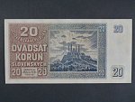 20 Ks 1939 série Tu 38, perf. SPECIMEN dole