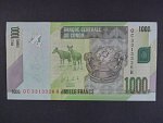 KONGO, 1000 Francs 2013 QC/H, BNB. B323b