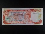 BELIZE, 5 Dollars 1st June 1980, BNB. B202a, Pi. 39