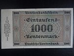 Německo, 1000 Rtm 1923 série A, platná na ČS území, Ba. D19, Ro. 161, BNB. B406a