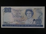 NOVÝ ZÉLAND, 10 Dollars 1989, BNB. B119c, Pi. 172