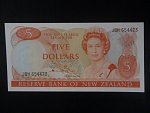 NOVÝ ZÉLAND, 5 Dollars 1981, BNB. B118a, Pi. 171