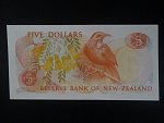 NOVÝ ZÉLAND, 5 Dollars 1981, BNB. B118a, Pi. 171