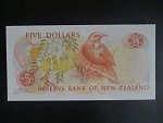 NOVÝ ZÉLAND, 5 Dollars 1985, BNB. B118b, Pi. 171