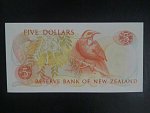 NOVÝ ZÉLAND, 5 Dollars 1989, BNB. B118c, Pi. 171