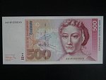 Bundesrepublik, 500 Deutsche Mark 1.8.1991 série AA, Ros. 301a