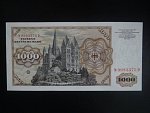Bundesrepublik, 1000 Deutsche Mark 1.6. 1977 série W/D, Ros. 280a