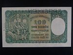 100 Ks 1940 II.vydání, kolkovaná série K 8, perf. SPECIMEN nahoře