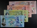 BRUNEJ, 1,5,10,100 Dollars 2026, BNB. B306-310