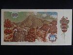 10 Kčs 1986 série J 42, II. tisková deska
