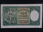 100 Ks 1940 II.vydání, série G 2, 1x perf. SPECIMEN dole
