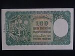 100 Ks 1940 II.vydání, série A 3, 1x perf. SPECIMEN nahoře