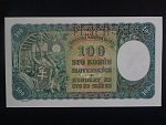100 Ks 1940 I.vydání, série B 11, 1x perf. SPECIMEN nahoře