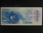 1000 Kč 1985/1993 série U 05, kolek lepený