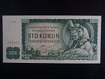 100 Kčs 1961 série X 01, číslovač 1c, vodoznak 13