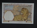 FRANCOUZSKÁ ZÁPADNÍ AFRIKA, 25 Francs 1.10.1942, BNB. B114d, Pi. 27