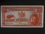 NOVÝ ZÉLAND, 10 Schillings 1934, BNB. B104a, Pi. 157