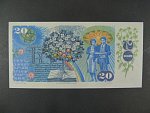 20 Kčs 1988 série H 60 vzácná vysoká série