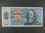 20 Kčs 1988 série H 17
