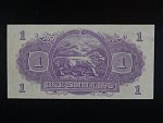 VÝCHODNÍ AFRIKA, 1 Shilling 1943, BNB. B216a, Pi. 27