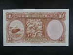 NOVÝ ZÉLAND, 10 Schillings 1957, BNB. B105m, Pi. 158
