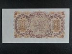 1 Kčs 1953 série RU, vélké písmena, tiskárna STC Praha