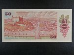 50 Kčs 1987 série F 22, sériové čísla blíž u sebe