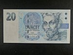 20 Kč 1994 série B 36 proužek vlevo