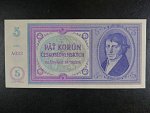 5 Kč 1938 série A 033, nevydaná