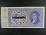 5 K 1938/40 série A 009, strojní přetisk