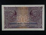 10 Kč 1927 série N 185, perf. NEPLATNÉ