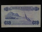 MAURITIUS, 5 Rupees 1967, Replacement Z/1, BNB. B401cz, Pi. 30z